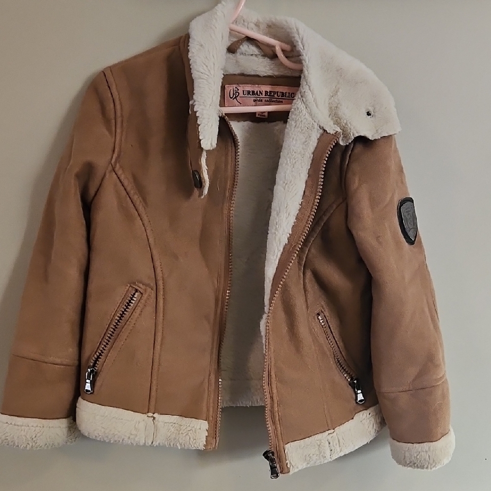 Urban Republic Brown Faux Shearling Jacket